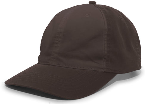 Pacific Headwear Vintage Buckle Strap Adjustable Cap (V57), Color 'Brown'
